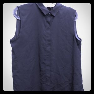 M Black Flow-y, Sleek Mossimo Buttondown